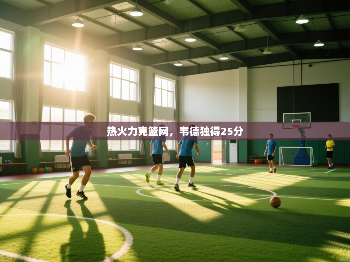 热火力克篮网，韦德独得25分