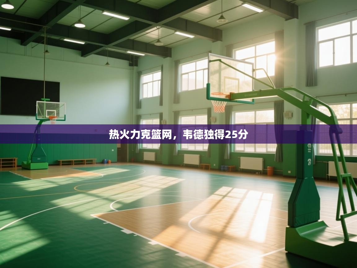 热火力克篮网,韦德独得25分 第2张